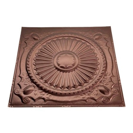 Acoustic Ceiling Products Great Lakes Tin Toronto 2' X 2' Nail-up Tin Ceiling Tile in Penny Vein - T59-05